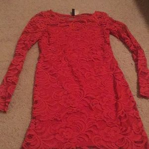 It is a red dress that you can wear for Christmas